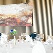 Nordic furnished party room