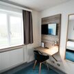 Mini-Doppelzimmer im Hotel Juelsminde Strand