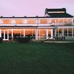 Hotel Juelsminde Strand bei Sonnenuntergang