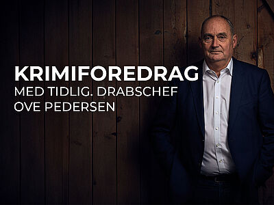 Crime night event with former homicide boss Ove Pedersen